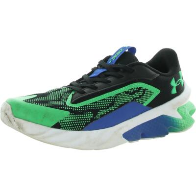 

Кроссовки-слипоны Under Armour Boys BPS Scramjet 4 1.5 Medium (D) Little Kid 9551, Black/blue