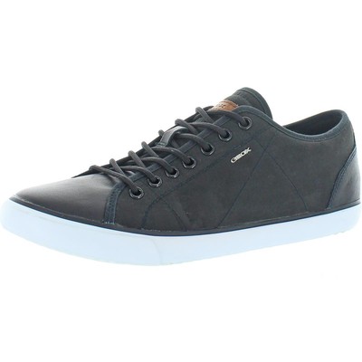 Мужские модные кроссовки Geox Respira Smart Black Fashion 12 Medium (D) BHFO 7131