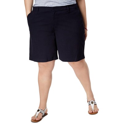 

Женские шорты чинос Tommy Hilfiger Hollywood Navy цвета хаки плюс 14 Вт BHFO 4504