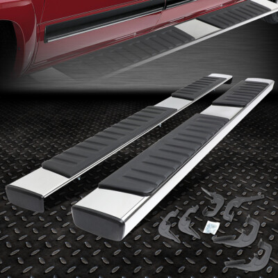 ДЛЯ 07-19 SILVERADO SIERRA EXT CAB ХРОМИРОВАННАЯ ПОДНОЖКА SS 6 БОКОВАЯ ПОДНОЖКА NERF BAR