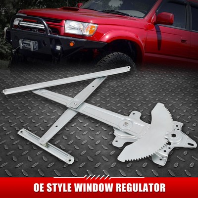 ДЛЯ 96-02 TOYOTA 4RUNNER ПЕРЕДНИЙ ЛЕВЫЙ СТЕКЛОПОДЪЕМНИК СО СТОРОНЫ ВОДИТЕЛЯ С ЭЛЕКТРОПРИВОДОМ без ДВИГАТЕЛЯ