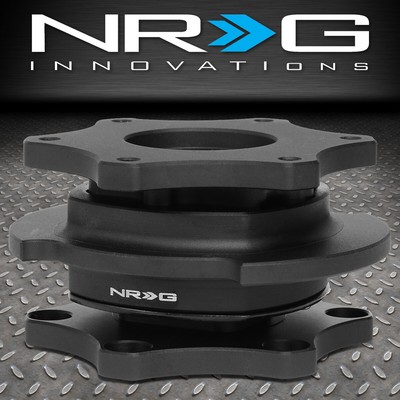 БЫСТРОРАЗЪЕМНЫЙ АДАПТЕР ДЛЯ РУЛЕВОГО КОЛЕСА NRG SRK-R200MB-MB SFI 42.1 D-ОБРАЗНОЙ ФОРМЫ МАТОВЫЙ