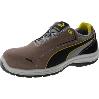 Мужская рабочая и защитная обувь из серой замши Puma Mens Touring на низком каблуке 10.5 Medium (D) BHFO 4724
