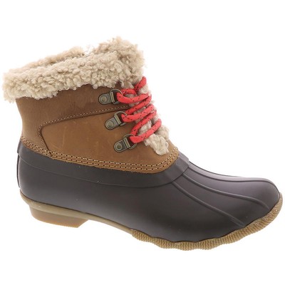 Женские стеганые зимние ботинки цвета морской волны Sperry 8 Medium (B,M) BHFO 1895