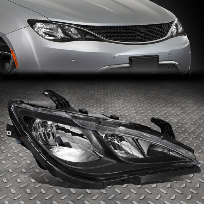 ДЛЯ 17-20 CHRYSLER PACIFICA ПРАВАЯ БОКОВАЯ ЧЕРНАЯ ФАРА В СТИЛЕ OE CH2503288