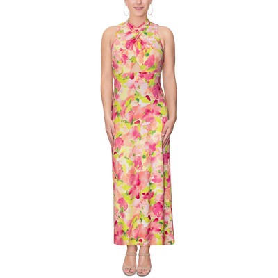 Летнее макси-платье из матового джерси Rachel Rachel Roy Womens Fran желтого цвета XL BHFO 4500