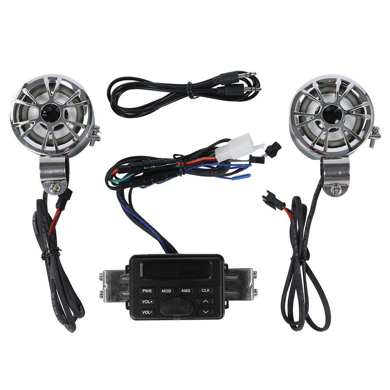 motorcycle handlebar radio systems