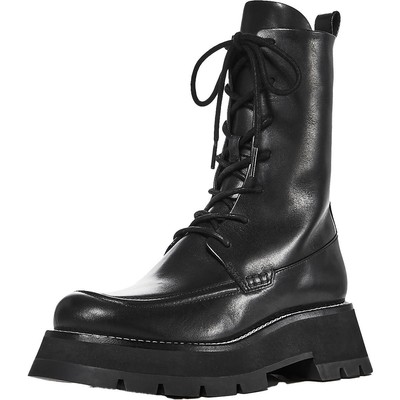 Женские армейские ботинки Kate из кожи до середины икры на шнуровке Philip Lim Womens BHFO 3579