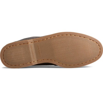 SPERRY SPERRY AUTHENTIC ORIGINAL BOAT CHUKKA TUMBLED BOOTS DARK BROWN