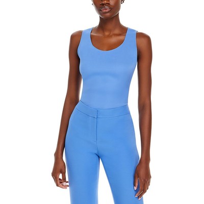 Lafayette 148 New York Женская синяя шелковая блузка-майка Finnley Blue S BHFO 5129