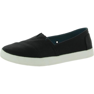 Женские повседневные туфли Toms Avalon со складками черного цвета 6, средние (B,M) BHFO 8404