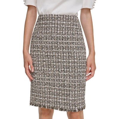 Женская юбка-карандаш Calvin Klein с металлическим узором Petites BHFO 7745