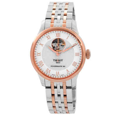 Pre-owned Tissot Le Locle Automatic Open Heart Silver Dial Men's Watch T006.407.22.033.02