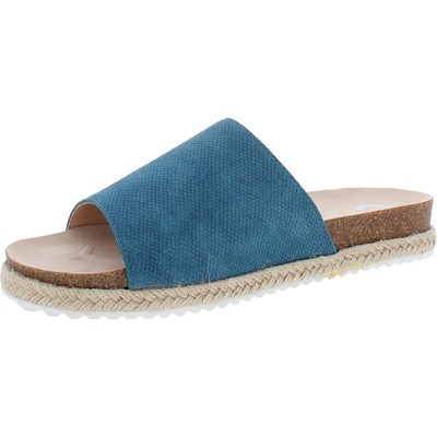 

Женские синие шлепанцы Journee Collection 8 Medium (B,M) BHFO 2201, Teal, 001487