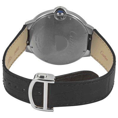 Pre-owned Cartier Ballon Bleu Automatic Silver Dial Men's Watch Wsbb0026