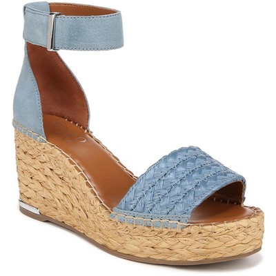 Женские джинсовые эспадрильи Franco Sarto Clemens 6 9,5 среднего размера (B,M) BHFO 2830