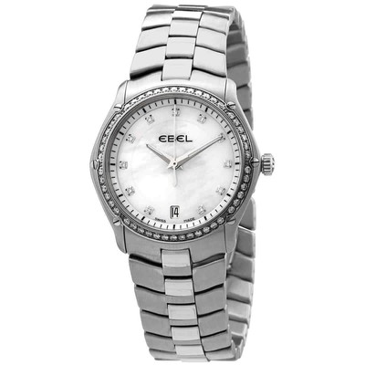 Женские часы Ebel Classic Sport MOP Dial Diamond Bezel 1215987