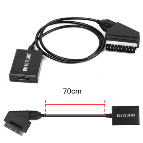 HDMI TO SCART Converter Cable SCART HDMI OLD DVD TO HD TV TO Video Adapter