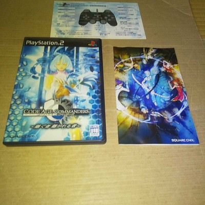 PS2   Code Age Commanders Successor Successor   SQUARE ENIX in good  condition