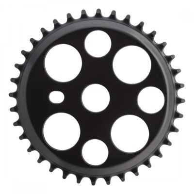 Sun Bicycles Crank Parts Chainring 36t x 1/2 in x 3/32 in Black Aluminum