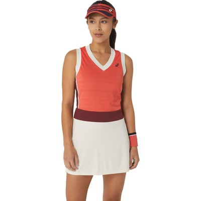 

Женское ПЛАТЬЕ ASICS COURT GPX Tennis Clothing 2042A282, Red snapper