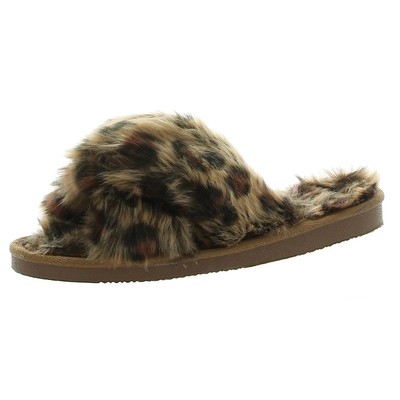 

Женские шлепанцы Corkys SLUMBER Tan Lounge Slide 9, средние (B,M) BHFO 3774, Leopard