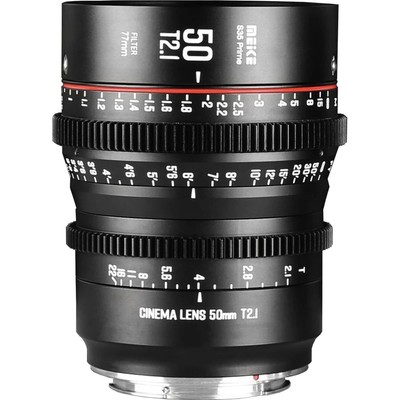 Кинообъектив Meike 50mm T2.1 S35 для Canon EF #21550002