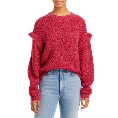 

Женская рубашка IRO из шерсти мериноса с длинными рукавами BHFO 8950, Mixed red