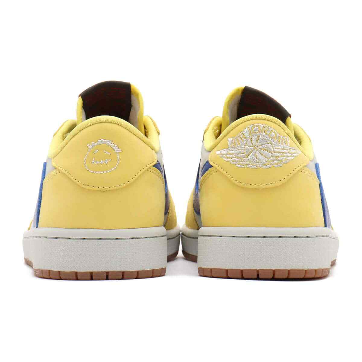 Pre-owned Jordan Travis Scott × Nike Wmns Air  1 Og Canary Dz4137-700 Us Women's 7 - 13 In Yellow