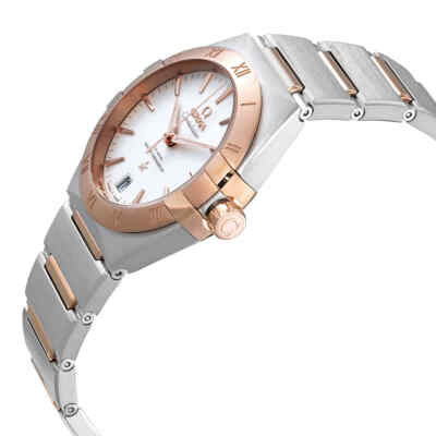 Pre-owned Omega Constellation Automatic Silver Dial Ladies Watch 13120362002001