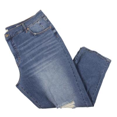 Повседневные джинсы бойфренда Jessica Simpson Womens Mika Bestie Denim Plus BHFO 0791
