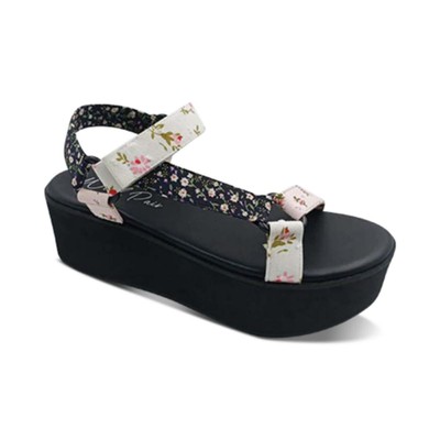 

Wild Pair Womens Sawwyerf Faux Leather Slide On Heel Sandals Shoes BHFO 8140, Sawwyerf