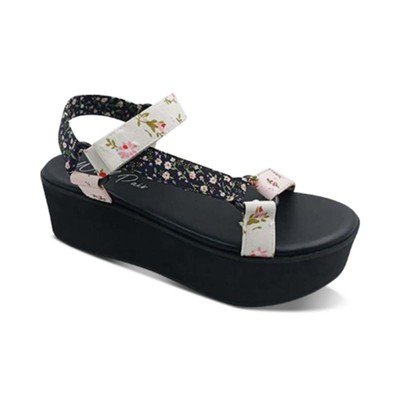 Wild Pair Womens Sawwyerf Faux Leather Slide On Heel Sandals Shoes BHFO 8140