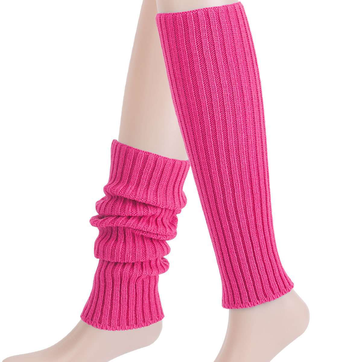 Winter Warm Knit Crochet Knee Leg Warmers Legging Boot Socks Foot Cover US