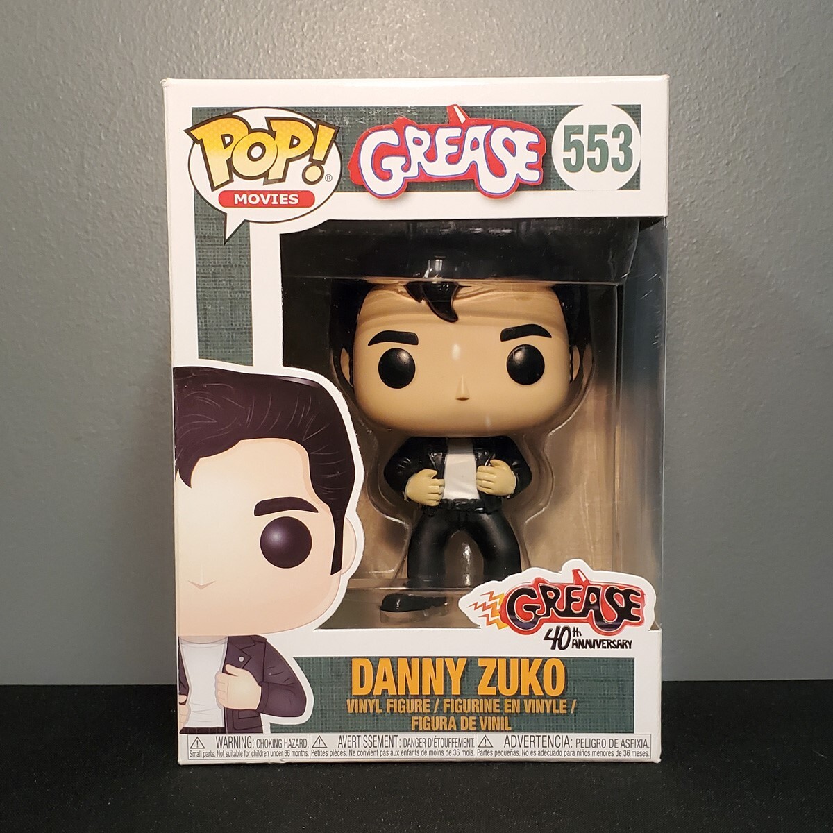 Funko Pop Grease DANNY ZUKO #553 | eBay