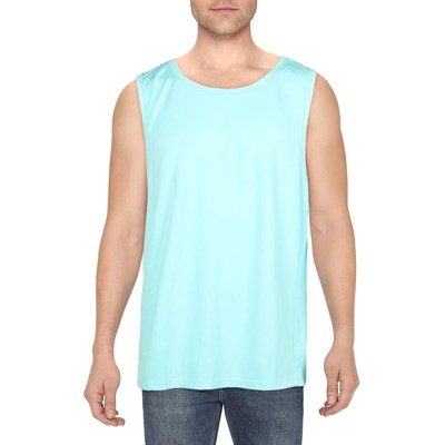 Ideology Mens Perform Tank Синяя влагоотталкивающая майка-рубашка XL BHFO 9523