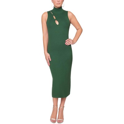 Rachel Rachel Roy Женское зеленое платье-свитшот миди с открытым воротом XS BHFO 0019