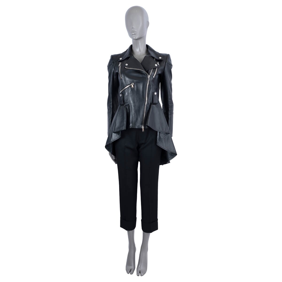 ジャケット Alexander Mcqueen Jacket Alexander McQueen logo-print Bomber Jacket | Silver | FARFETCH