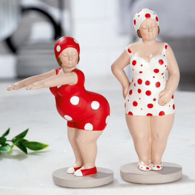 Badenixen groß 2er Set dicke Frau Nana Hommage an Niki de Saint Phalle 20026
