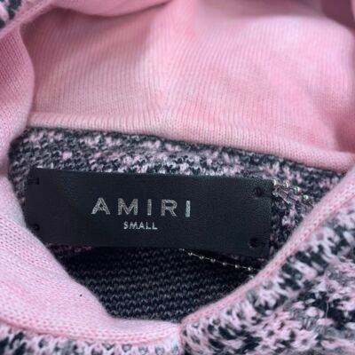 Pre-owned Amiri Bandana Basketball Hoodie Women's Size Small Pink