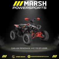 Renegade XXC 110 EFI 2026 Model - Can-am Main Dealer - Reserve NOW!