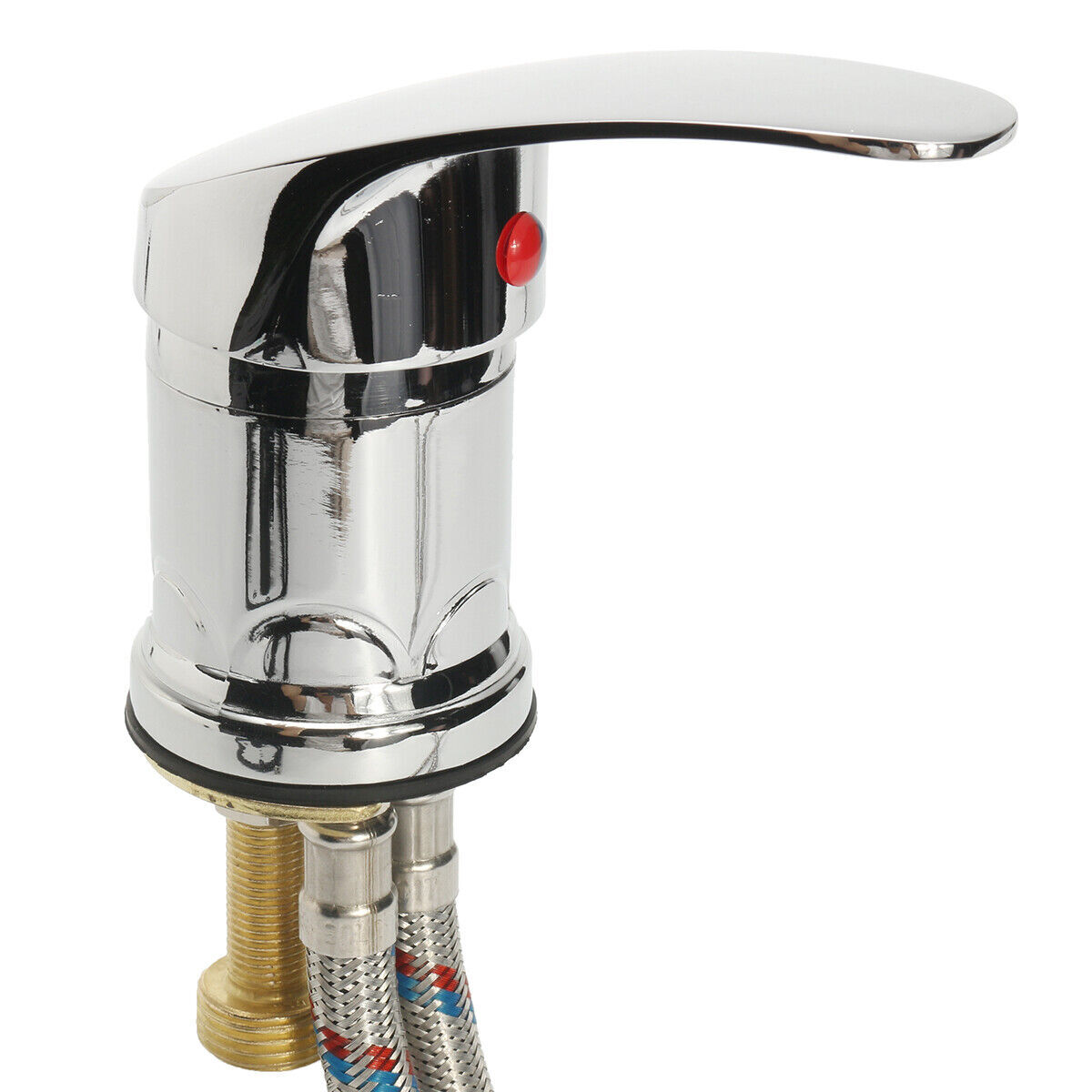 Durable Hot & Cold Faucet Spray Hose Set For Barber Shop Salon Shampoo Bowl Sink