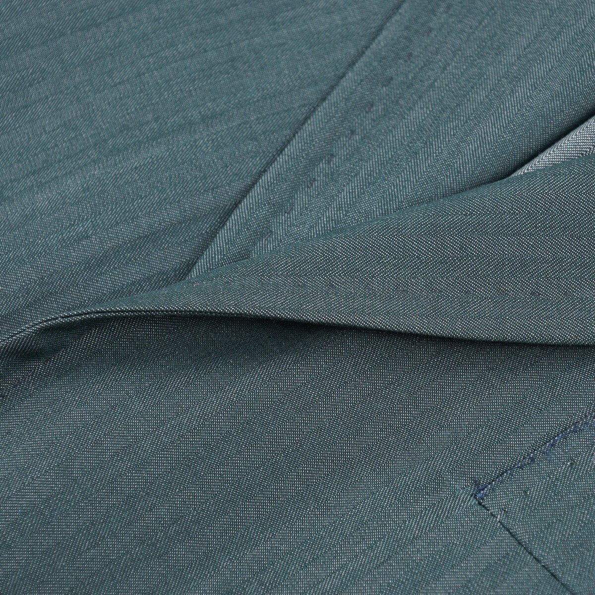 Pre-owned Sartorio Napoli By Kiton Soft-constructed Lightweight Wool Suit 42r (eu 52) In Green