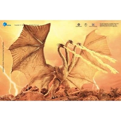 Godzilla Hiya Toys King Ghidorah Gravity Beam Exquisite Basic - PX Exclusive