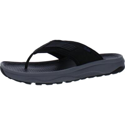 

Мужские сандалии Florsheim Treadlite, черные кожаные ремешки, ширина 13 (E) BHFO 6487, Черный, Treadlite