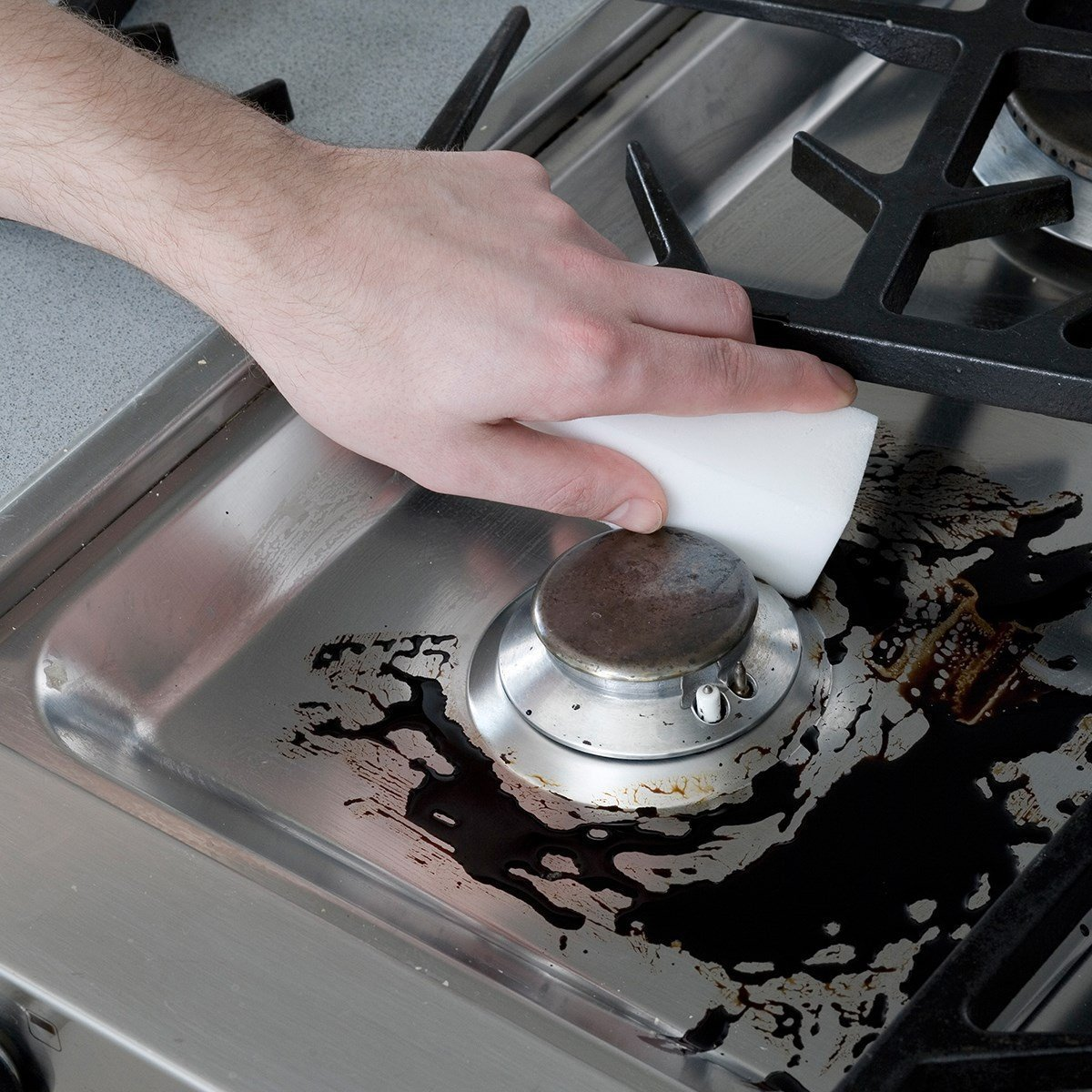 100 PCS Sponge Eraser BULK PACK Melamine Cleaning Foam 3/4" Thick Kitchen Bath