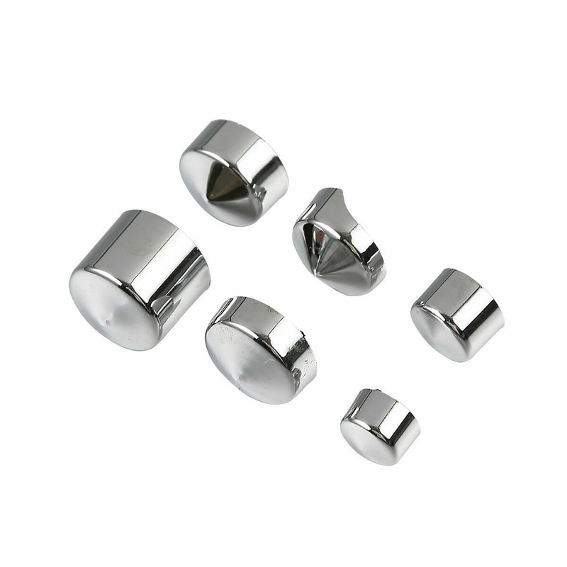 chrome bolt caps harley davidson