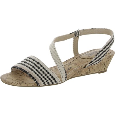 Женские босоножки на танкетке из джинсовой ткани Yasmine Multi LifeStride 8.5 Medium (B,M) BHFO 8922