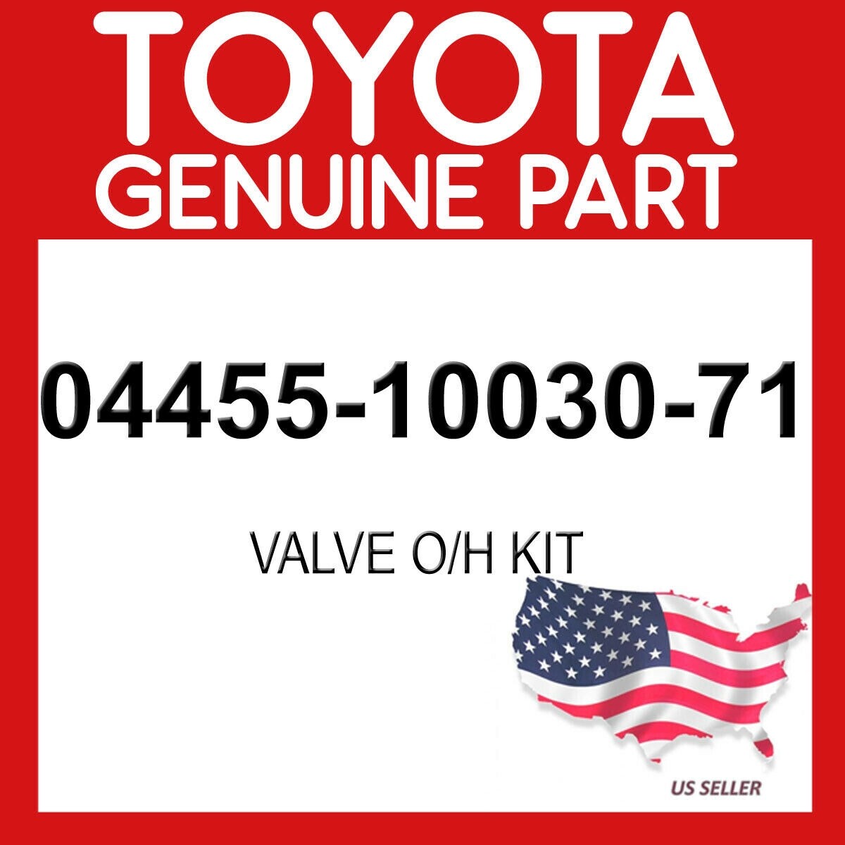 s-0445　専用0369 TOYOTA GENUINE OEM 04455-10030-71 VALVE O/H KIT 044551003071