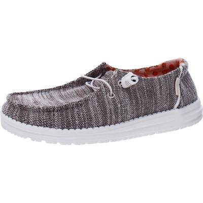 

Женские лоферы Hey Dude Wendy Pink Foam Sole Loafers 9 Medium (B,M) BHFO 7880, White nut